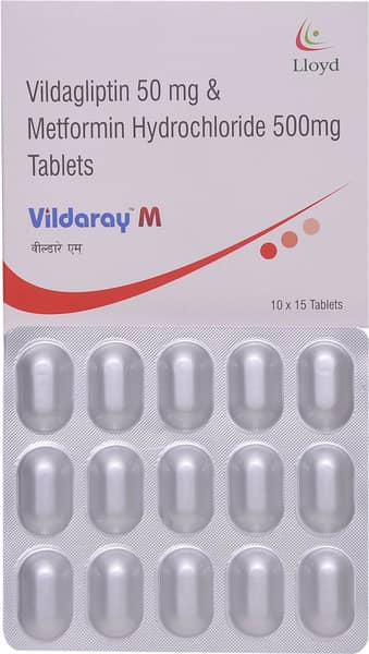 Vildaray M Strip Of 15 Tablets