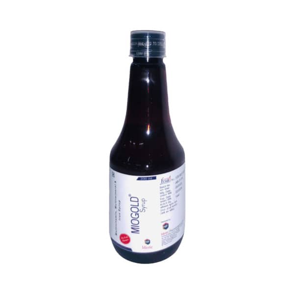 Miogold Mix Fruit Flavour Bottle Of 200Ml Syrup