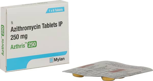 Azthris 250mg Strip Of 6 Tablets