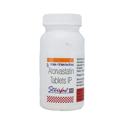 Storvas 40mg Bottle Of 90 Tablets