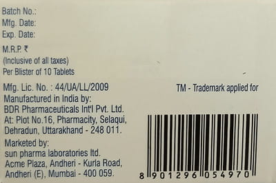 Rivaflo 2.5mg Strip Of 10 Tablets