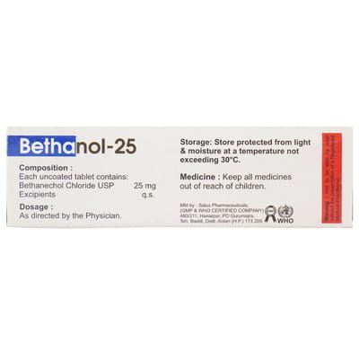 Bethanol 25mg Strip Of 10 Tablets