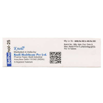 Bethanol 25mg Strip Of 10 Tablets