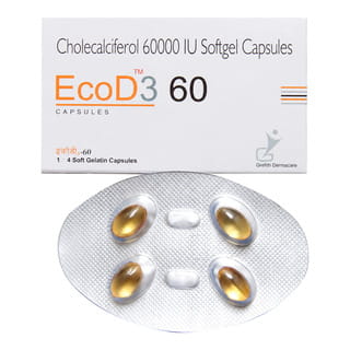 Ecod3 60K Strip Of 4 Capsules