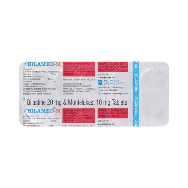Bilamed M Strip Of 10 Tablets