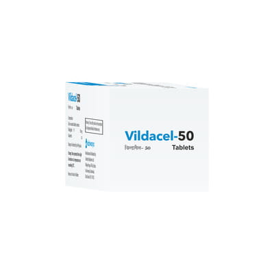 Vildacel 50mg Strip Of 10 Tablets