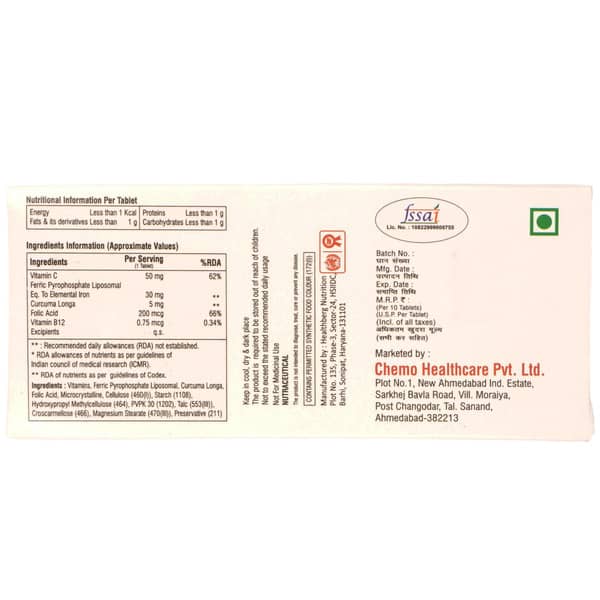 Irofane Lp Strip Of 10 Tablets