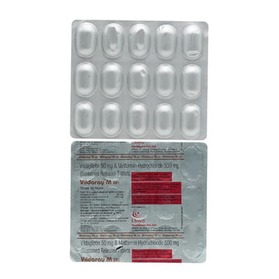 Vildaray M Sr Strip Of 15 Tablets