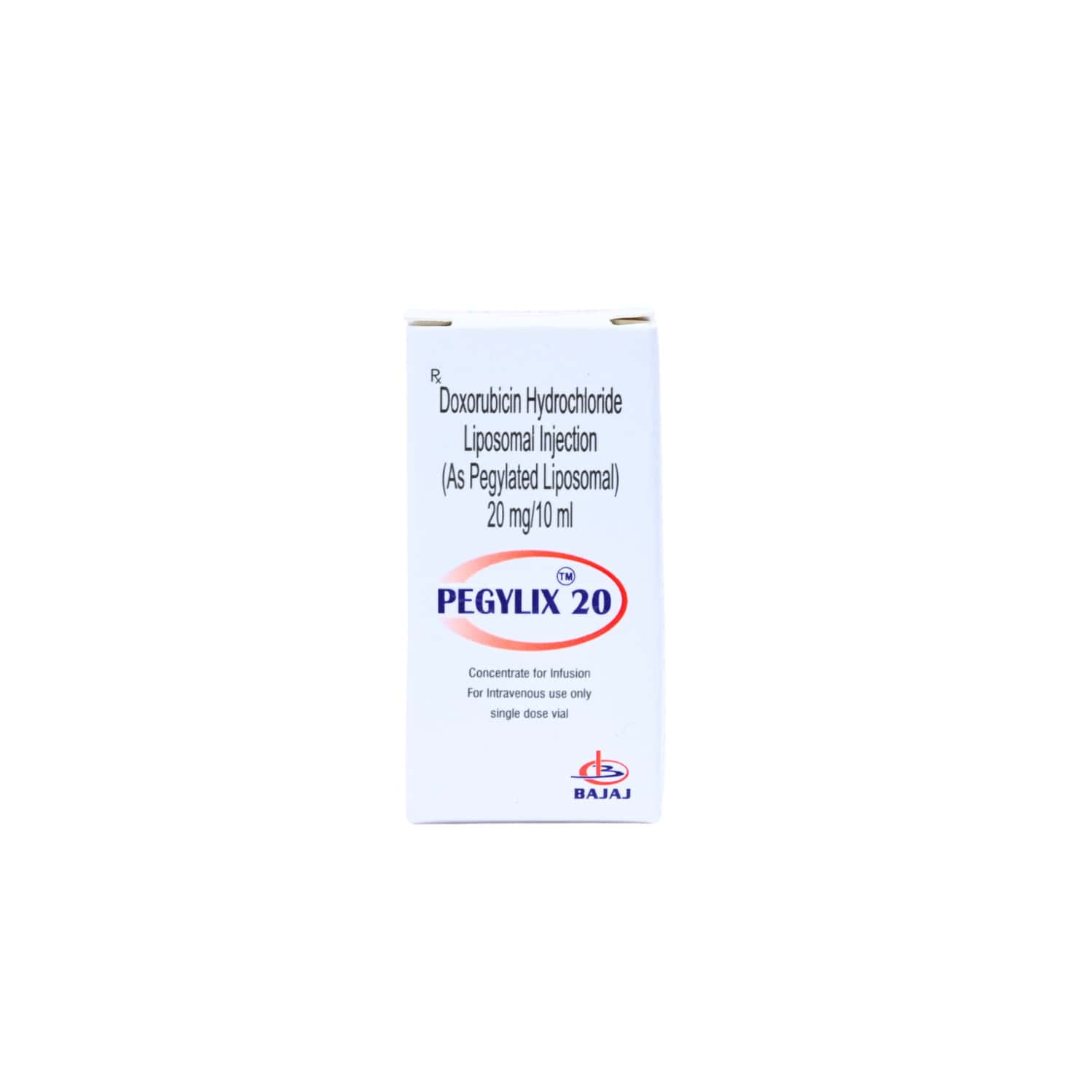 pegylix 20mg vial of 10ml injection