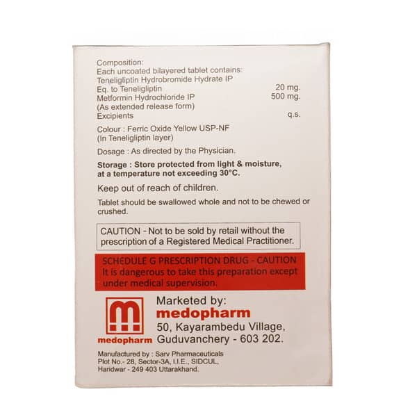 Efiglin M 500Mg Strip Of 15 Tablets