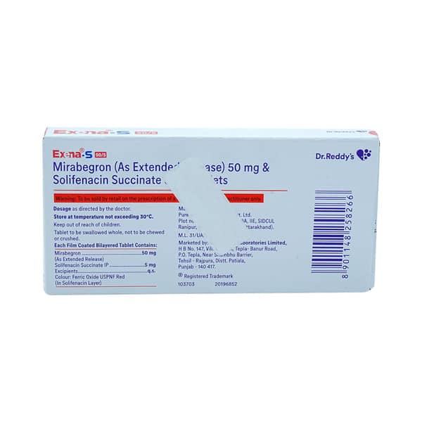 Exena S 50/5mg Strip Of 10 Tablets