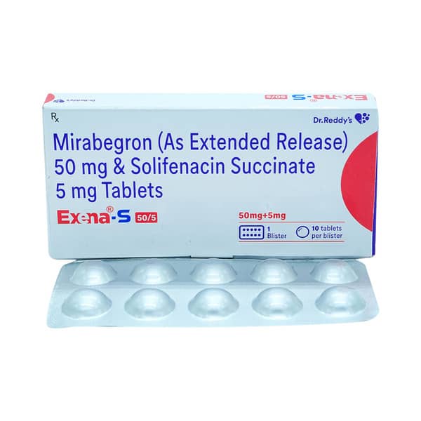 Exena S 50/5mg Strip Of 10 Tablets