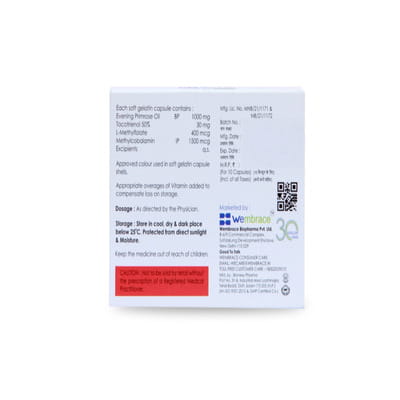 Delwemb Strip Of 10 Softgel Capsules