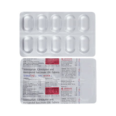 Telma Lnb 25mg Strip Of 15 Tablets