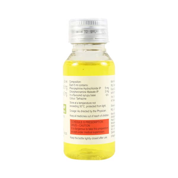 Nasoclear Cold Af Bottle Of 60ml Syrup