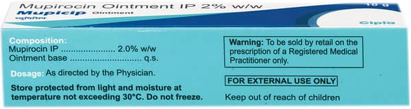 Mupicip 2% Tube Of 10gm Ointment