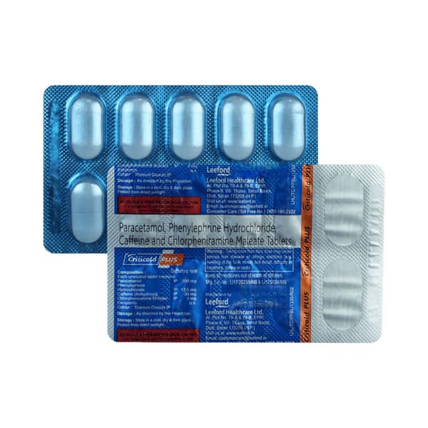 Criticold Plus Strip Of 10 Tablets