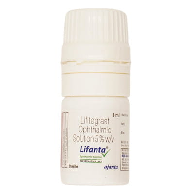 Lifanta 5% Bottle Of 3ml Ophthalmic Solution