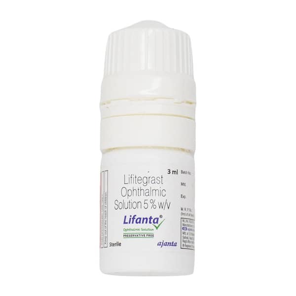 Lifanta 5% Bottle Of 3Ml Ophthalmic Solution