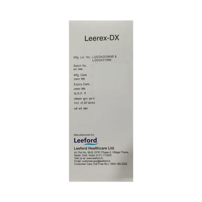 Leerex Dx Bottle Of 100ml Syrup