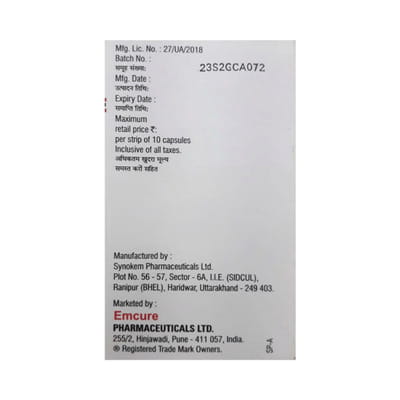 Atorec Gold 10mg Strip Of 10 Capsules