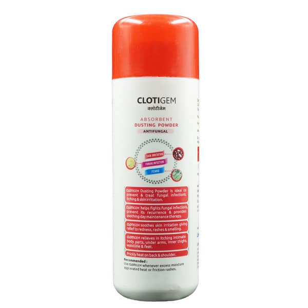 Clotigem Bottle Of 100Gm Dusting Powder