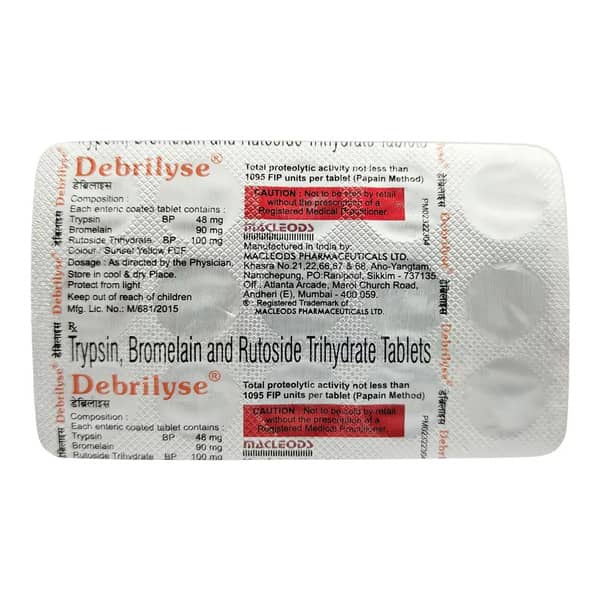 Debrilyse Strip Of 15 Tablets