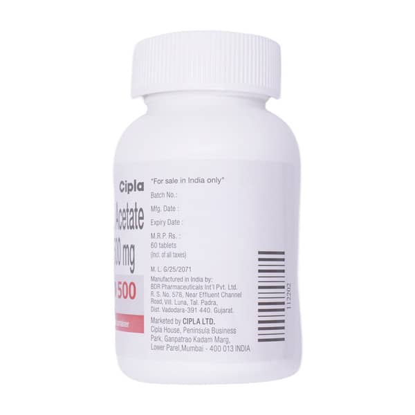 Xbira 500mg Bottle Of 60 Tablets