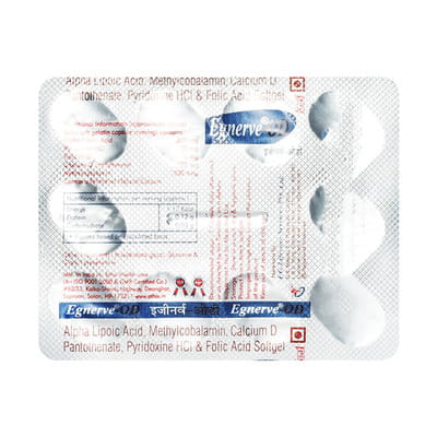 Egnerve Od Plus Strip Of 10 Tablets