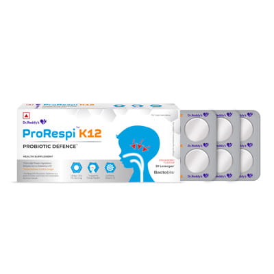 Prorespi K12 Strawberry Flavour Strip Of 10 Lozenges (Pack Of 3)