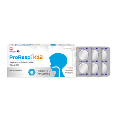 Prorespi K12 Strawberry Flavour Strip Of 10 Lozenges (Pack Of 3)