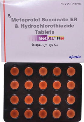Met Xl H 50mg Strip Of 20 Tablets