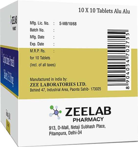 Zedoxy 200mg Strip Of 10 Tablets