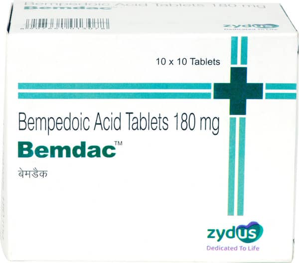 Bemdac 180mg Strip Of 10 Tablets