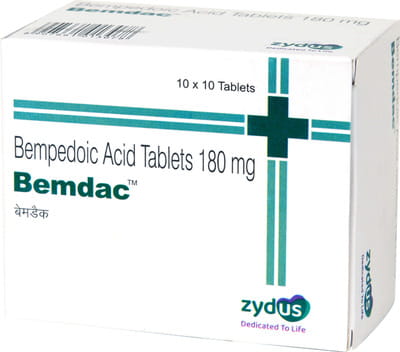 Bemdac 180mg Strip Of 10 Tablets