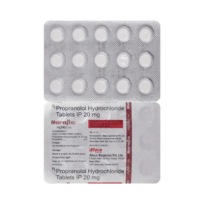Nuro Beta 20mg Strip Of 15 Tablets