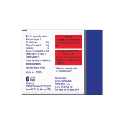 Corbis Am 2.5/5mg Strip Of 10 Tablets