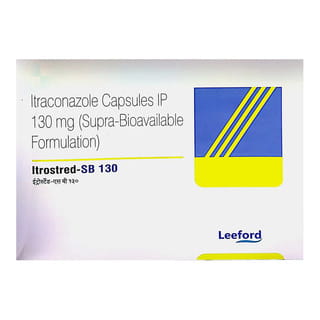 Itrostred Sb 130Mg Strip Of 10 Capsules