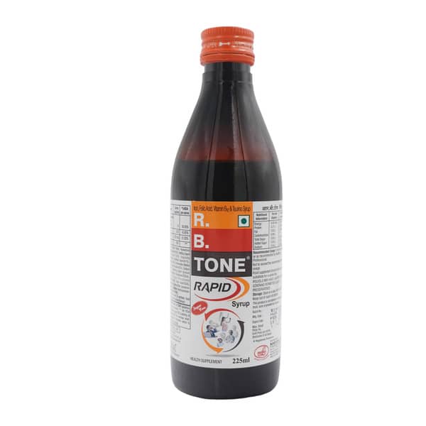 R B Tone Rapid Bottle Of 225Ml Syrup