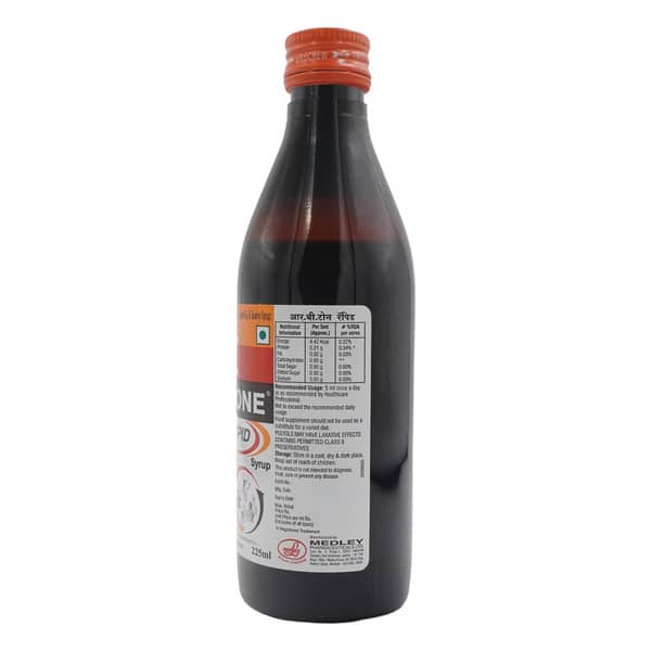 R B Tone Rapid Bottle Of 225Ml Syrup