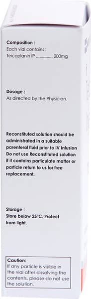 Tecowem 200mg Dry Vial Of 1 Powder For Injection