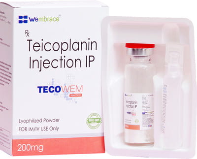 Tecowem 200mg Dry Vial Of 1 Powder For Injection