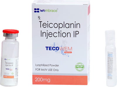 Tecowem 200mg Dry Vial Of 1 Powder For Injection