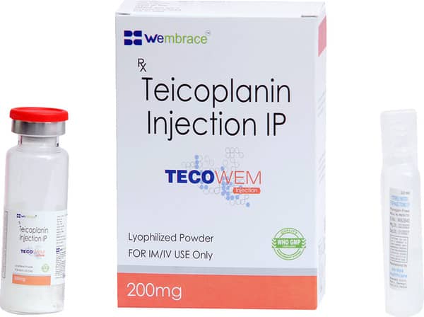 Tecowem 200mg Dry Vial Of 1 Powder For Injection