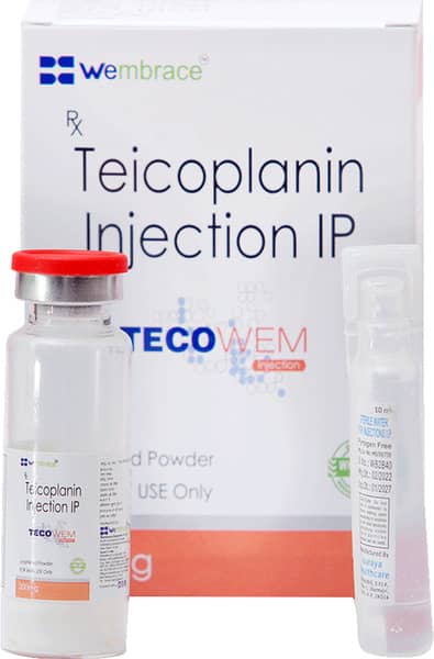Tecowem 200mg Dry Vial Of 1 Powder For Injection
