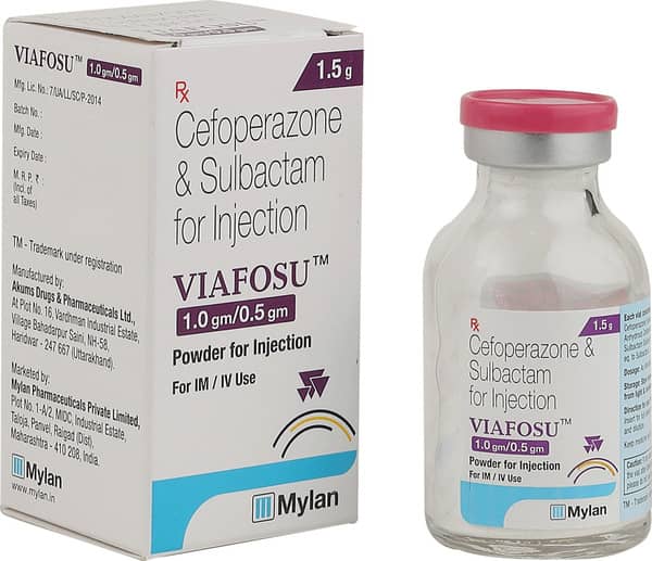 Viafosu 1000/500mg Dry Vial Of 1.5gm Powder For Injection