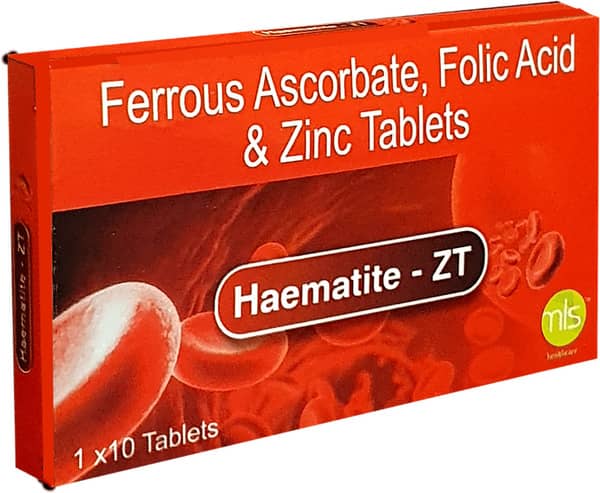 Haematite Zt Strip Of 10 Tablets