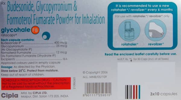 Glycohale FB Rotacap Inhalation Capsule