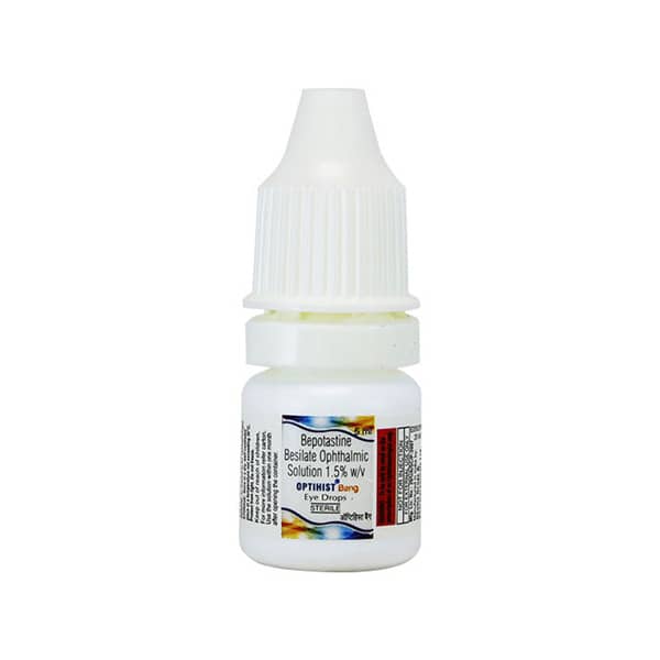 Optihist Bang Bottle Of 5ml Eye Drops