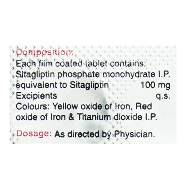 Sitazit 100Mg Strip Of 10 Tablets